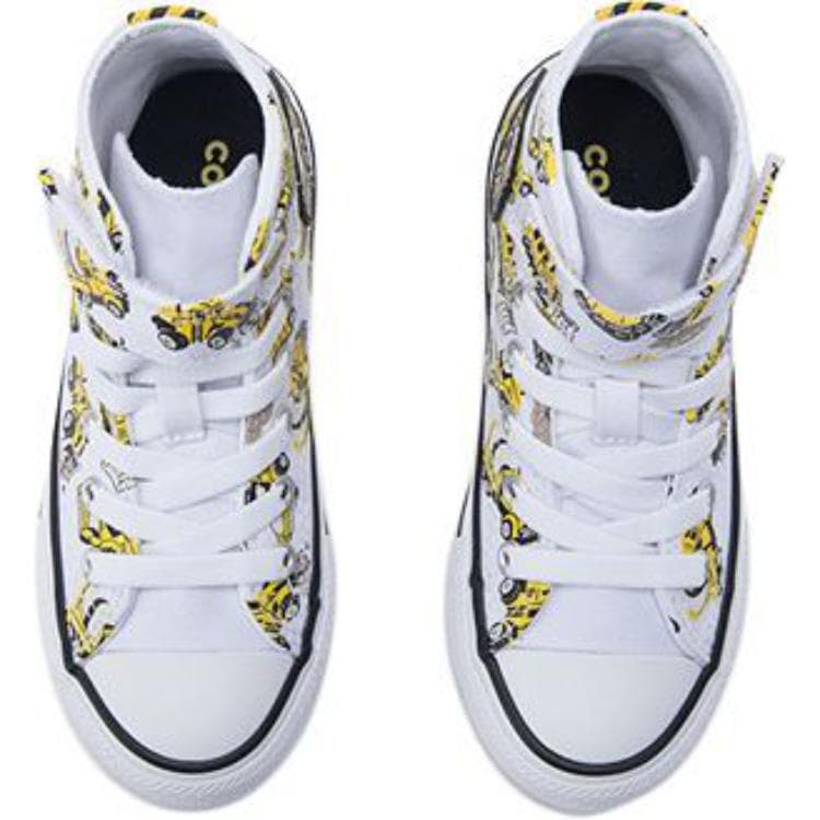 Converse Chuck TAYLOR All Star Anti KICK Амортизация Высокие Детские Кеды Белые - изображение 4