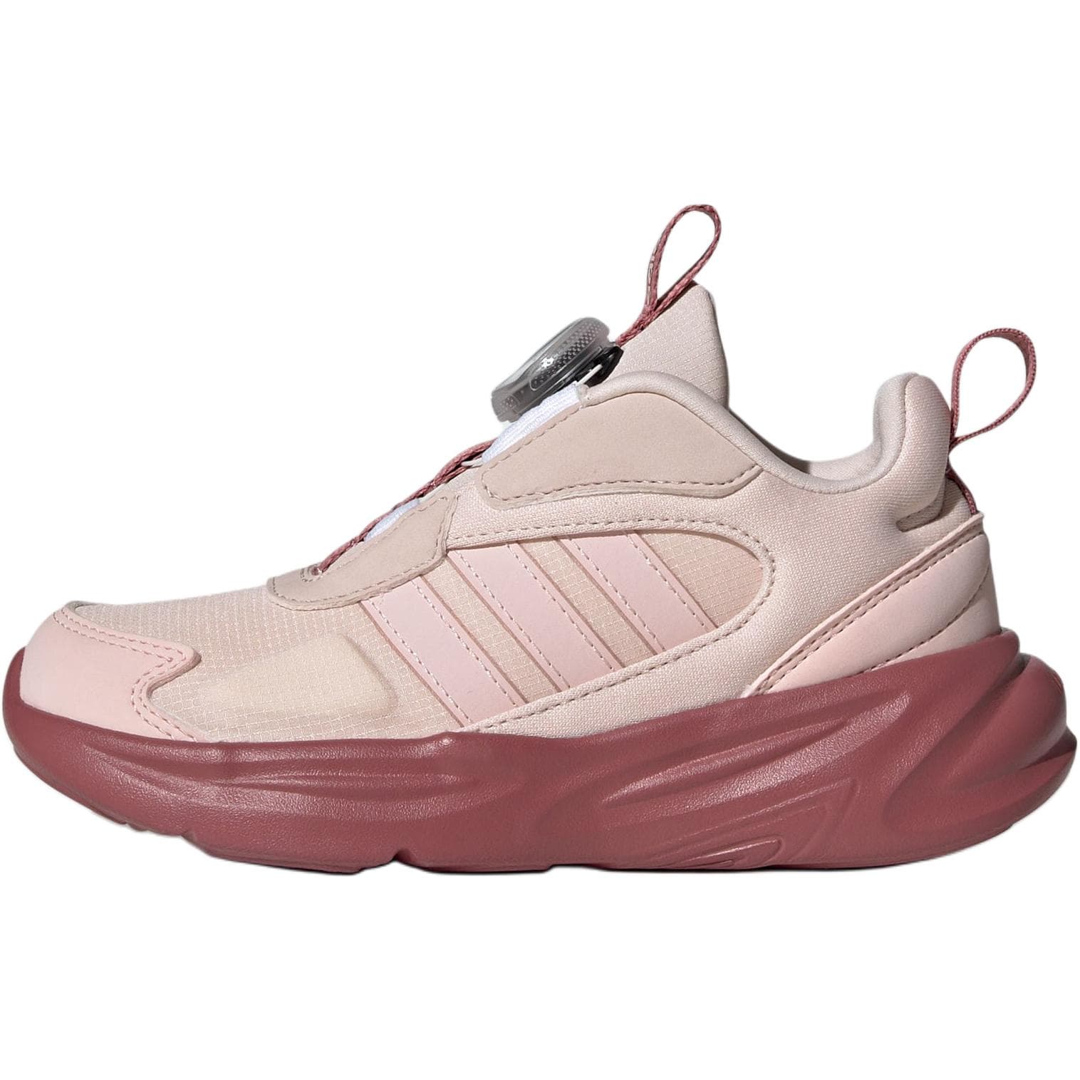Кроссовки Adidas Ozelle Аbrasion Resistant Низкие Детские Лифт Кроссовки Розовые - изображение 1