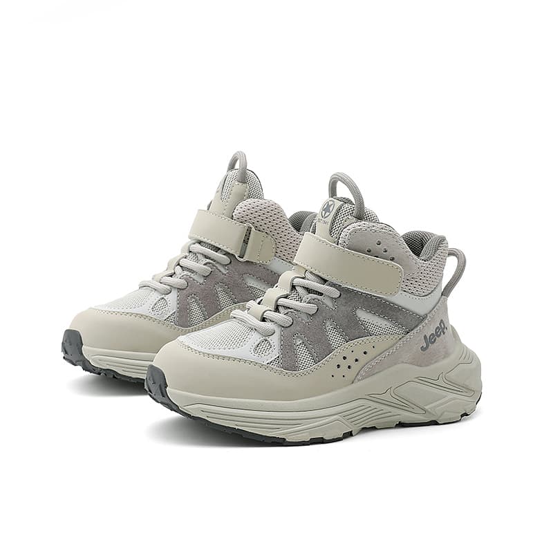 Кроссовки JEEP Детские беговые кроссовки High Top Diamond Серый Kids - изображение 7
