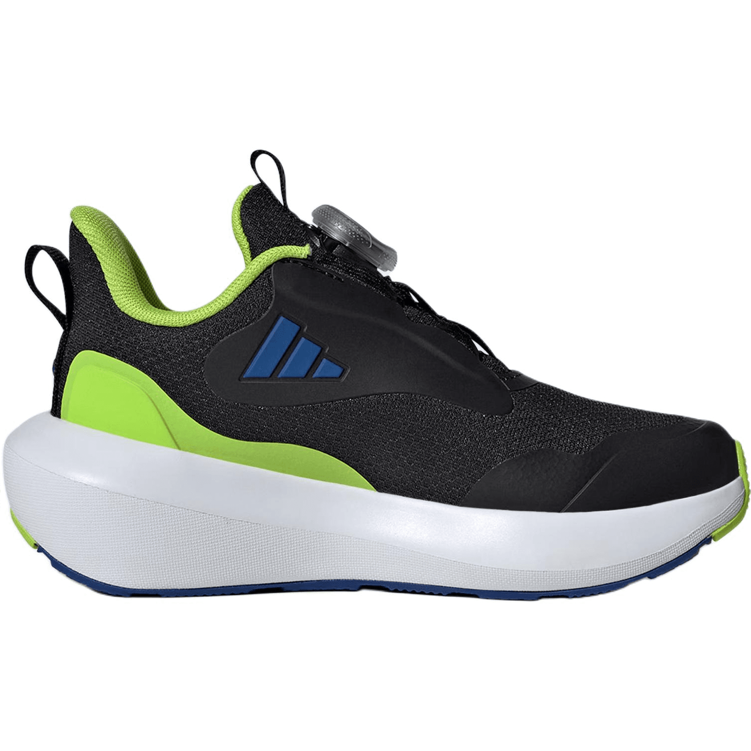 Кроссовки Adidas FORTARUN 3,0 Устойчивый к истиранию Отскок Низкие Детские Лайфстайл Кроссовки Черный Синий Зеленый Детский - изображение 2