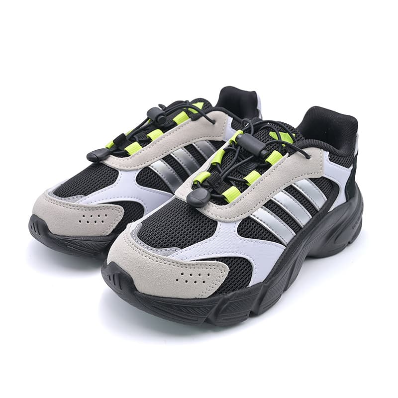 Кроссовки Adidas Crazy Chaos 2000 Дышащие Низкие Кроссовки для Беговых Занятий для Детей Черно-Белые Детские - изображение 3