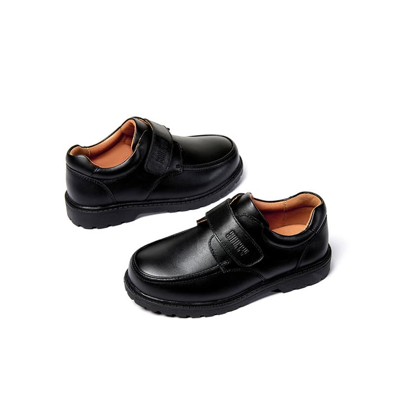 Snoffy Детская кожаная обувь Low Top Черный Kids - изображение 6