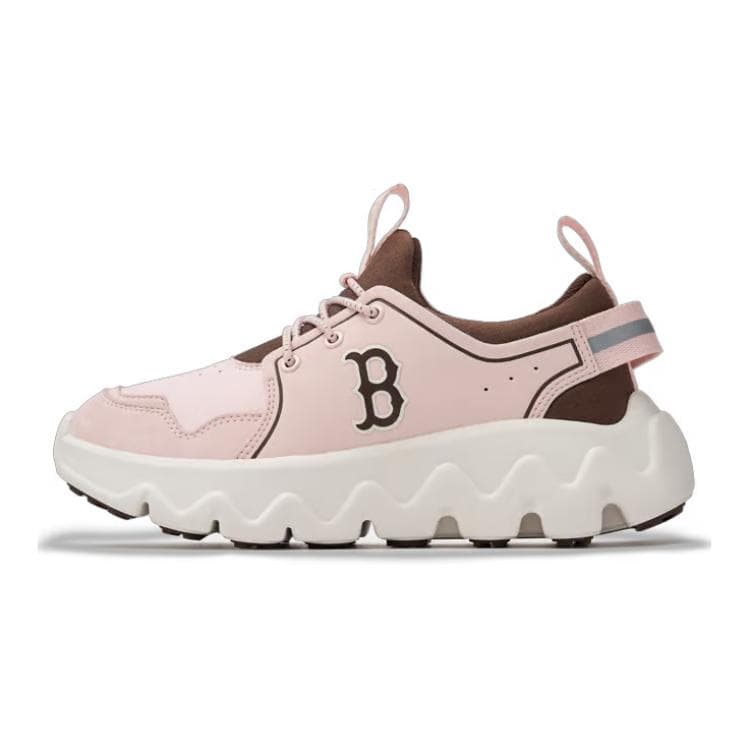 Кроссовки mlb Противоскользящая износостойкая Лоу-топы Kids Lifestyle Shoes Розово-белый Детский - изображение 1