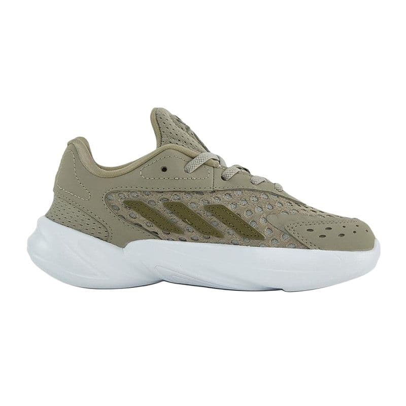 Кроссовки Adidas Originals Ozelia Противоскользящая и Дышащая Низкая Повседневная Обувь Зеленая Детская - изображение 2