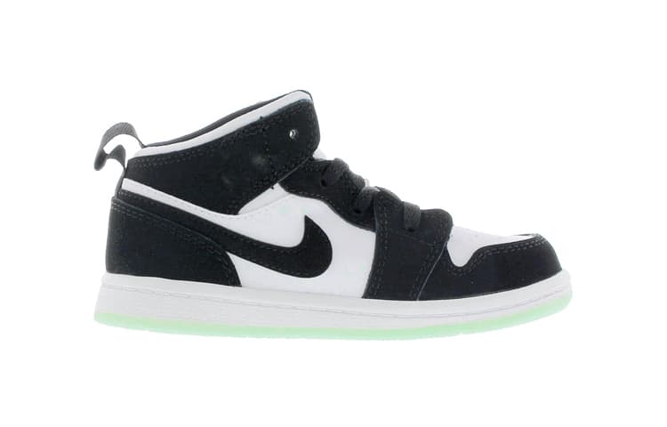 Кроссовки Jordan Air Jordan 1 Mid White Black Teal Tint - изображение 3