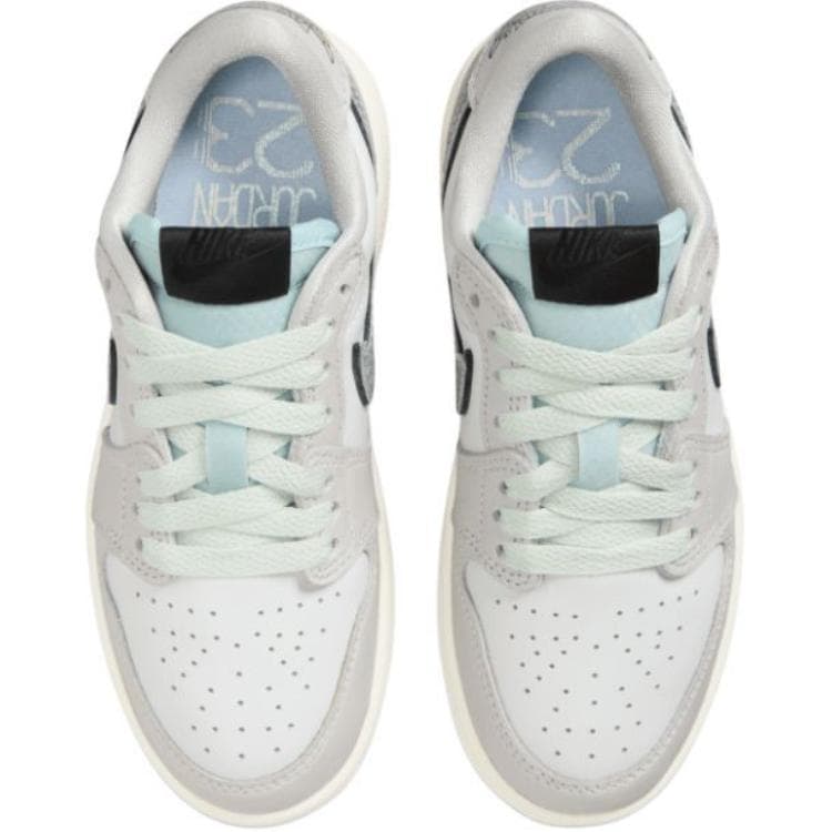 Кроссовки для баскетбола Jordan 1 Low Топ Детские Баскетбольные Кроссовки Белые Малыш - изображение 4