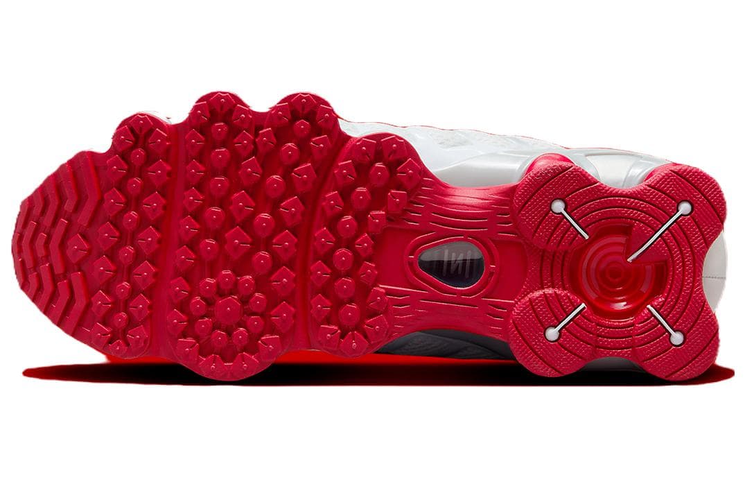Кроссовки Nike Shox TL White Red - изображение 7