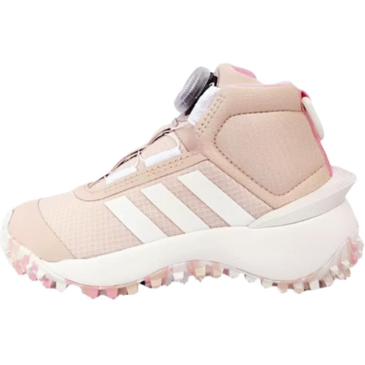 Кроссовки Adidas Fortatrail противоскользящие устойчивые к истиранию высокие детские повседневные кроссовки розового цвета - изображение 1