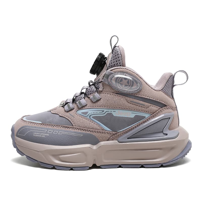 Кроссовки Jeep High Top Детские беговые кроссовки Розовый Фиолетовый Малыш - изображение 1