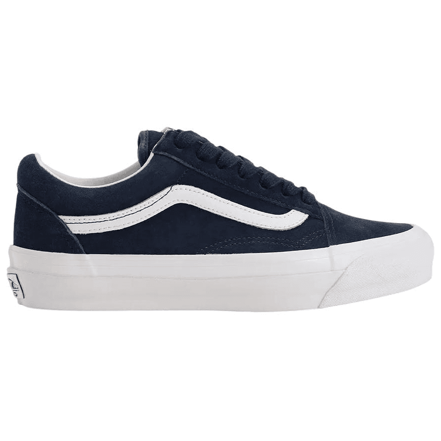 Кроссовки Vans Premium Old Skool Скейтборд Обувь Унисекс Темно-синий Белый - изображение 2