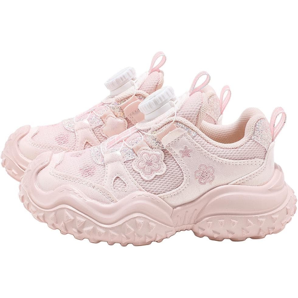 Кроссовки ABC KIDS Синтетическая кожа текстиль Лоу-топы Kids Lifestyle Shoes Розовый Детский - изображение 3