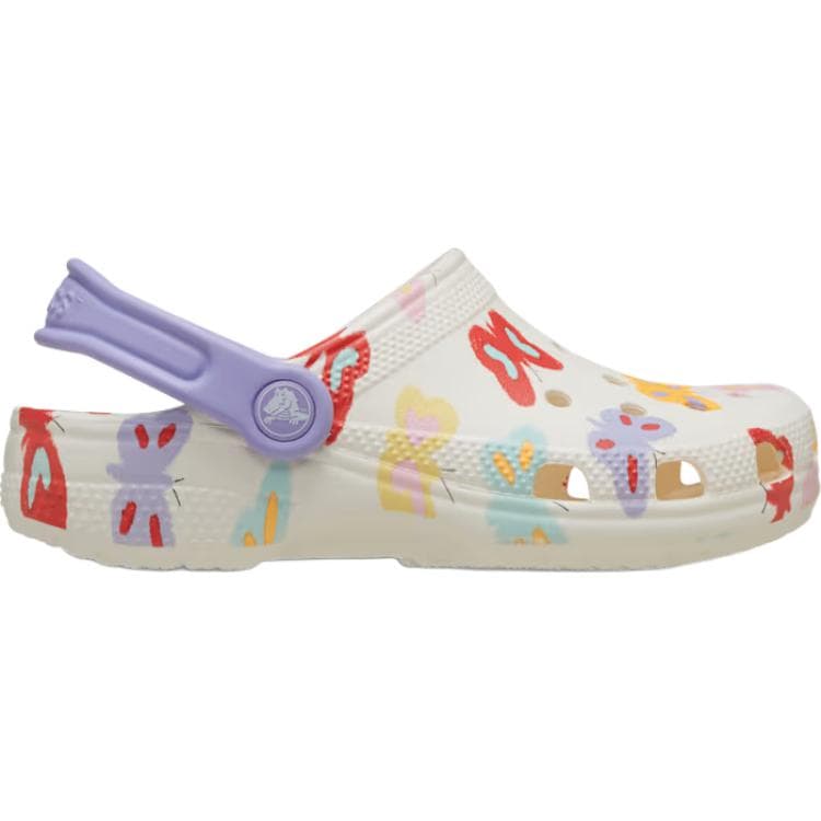 Сандалии Crocs Classic сандалии с низким верхом для детей цвет экрю - изображение 2
