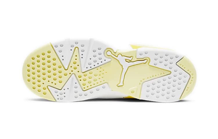 Кроссовки для баскетбола Jordan Air Jordan 6 Retro Dynamic Yellow Floral - изображение 4