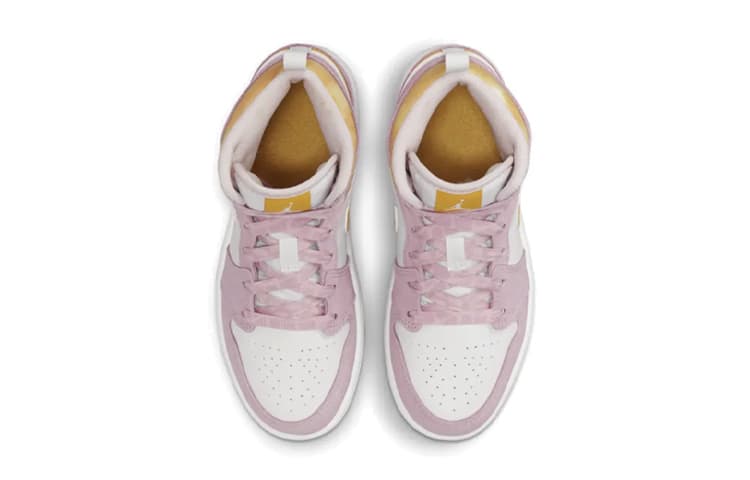 Кроссовки для баскетбола BP Air Jordan 1 Mid SE "Arctic Pink" - изображение 6