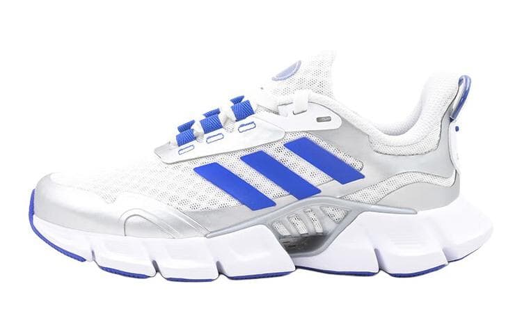 Кроссовки Adidas Climacool Устойчивые к истиранию Низкие Кроссовки для Беговых Занятий Детские Синие и Серебряные Детские - изображение 1
