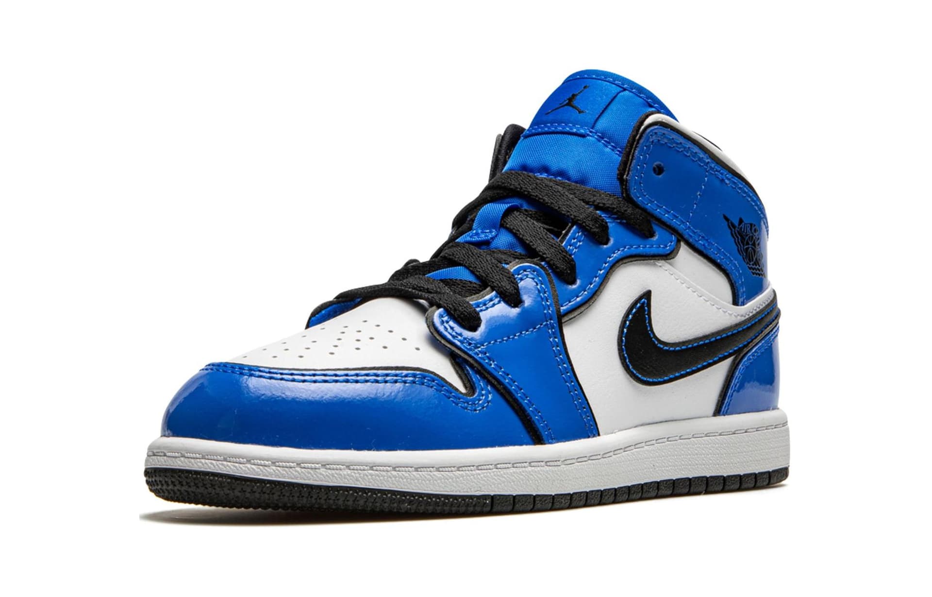 Кроссовки для баскетбола Jordan Air Jordan 1 Mid "Signal Blue" - изображение 3