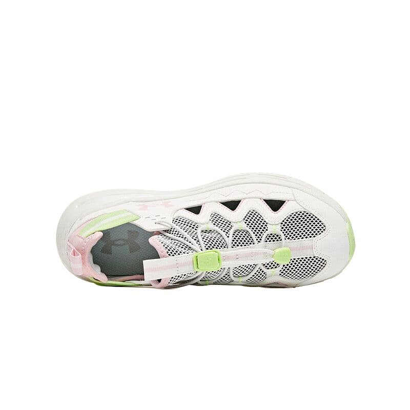 Under Armour HUWAIXILIE Низкий Топ Детская Туристическая Обувь Белый Розовый Зеленый Детский - изображение 4