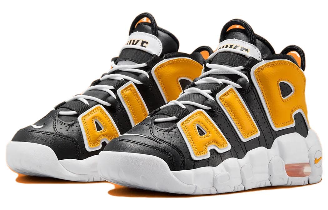 Ретро баскетбольные кроссовки Nike Air More Uptempo "Be True To Her School" GS - изображение 3