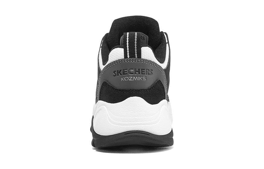 Кроссовки Skechers Sport Устойчивые к истиранию Легкие Износостойкие Детские повседневные кроссовки Черный Белый Подростки - изображение 5