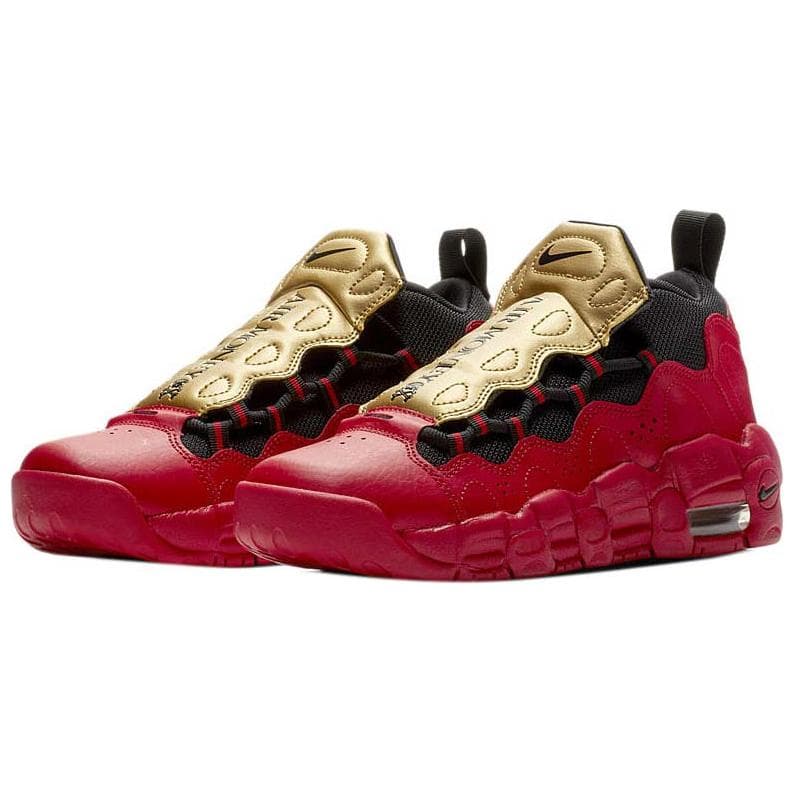 Кроссовки для баскетбола Nike Air More Money University "Red" GS - изображение 2