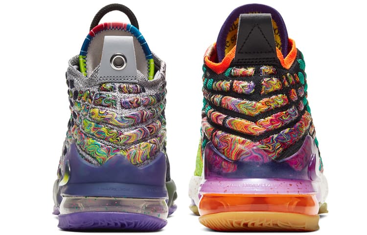 Кроссовки для баскетбола Nike Lebron 17 "What The" 17 - изображение 4