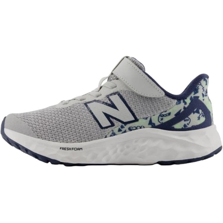 Кроссовки New Balance ARI Ткань Устойчивая к Износу Низкие Кроссовки для Бега Серые Детские - изображение 1