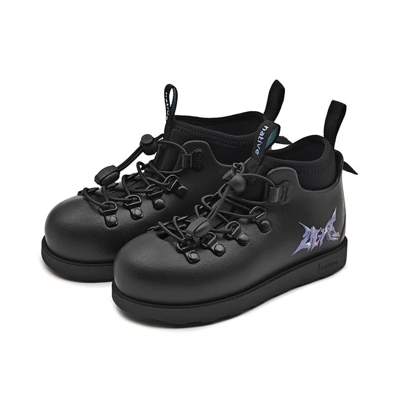 Native Shoes Fitzsimmons Модные противоскользящие и устойчивые к истиранию детские ботинки с верхом MID - изображение 2
