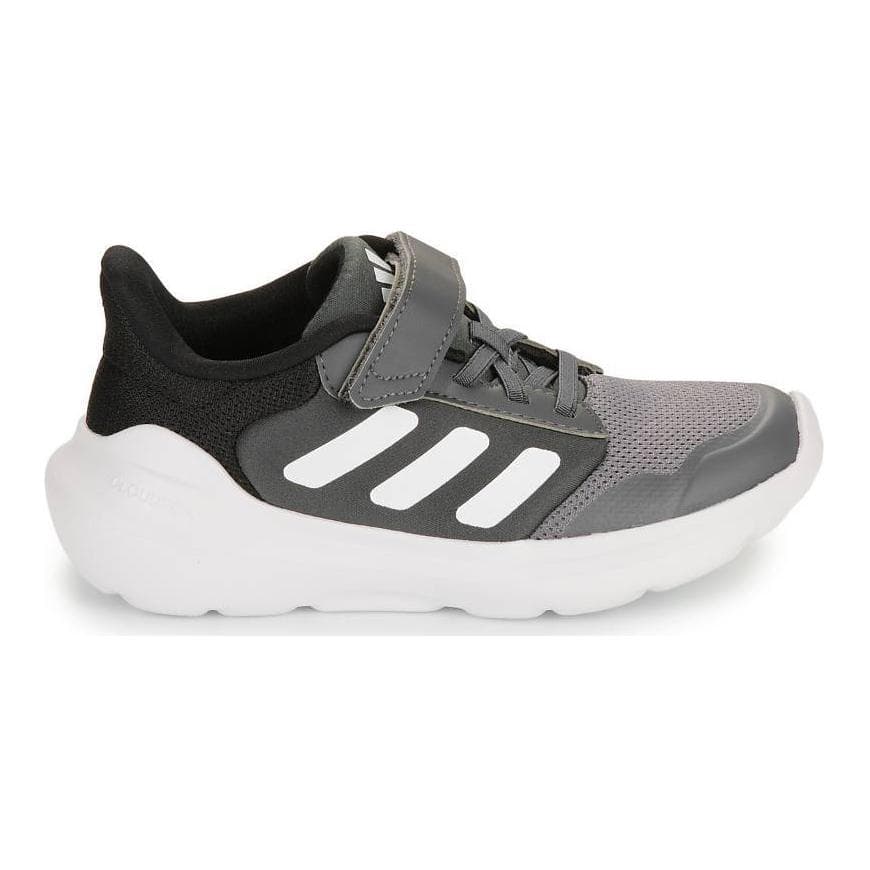 Кроссовки Adidas Tensaur Run 3,0 противоскользящие устойчивые к истиранию низкие детские беговые кроссовки черный белый детские - изображение 2