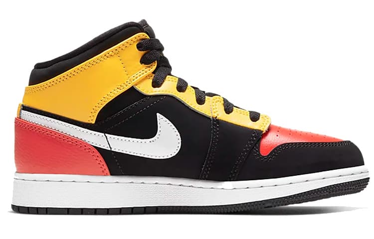 Кроссовки для баскетбола Jordan Air Jordan 1 Mid SE GS - изображение 7