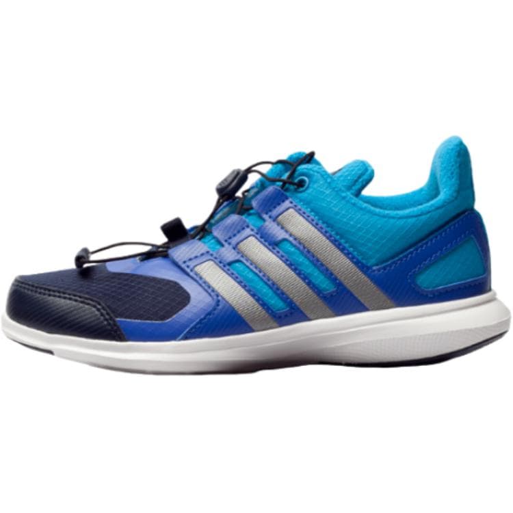 Кроссовки Adidas Противоскользящие Износостойкие Низкие Детские Беговые Кроссовки Синие Детские - изображение 1