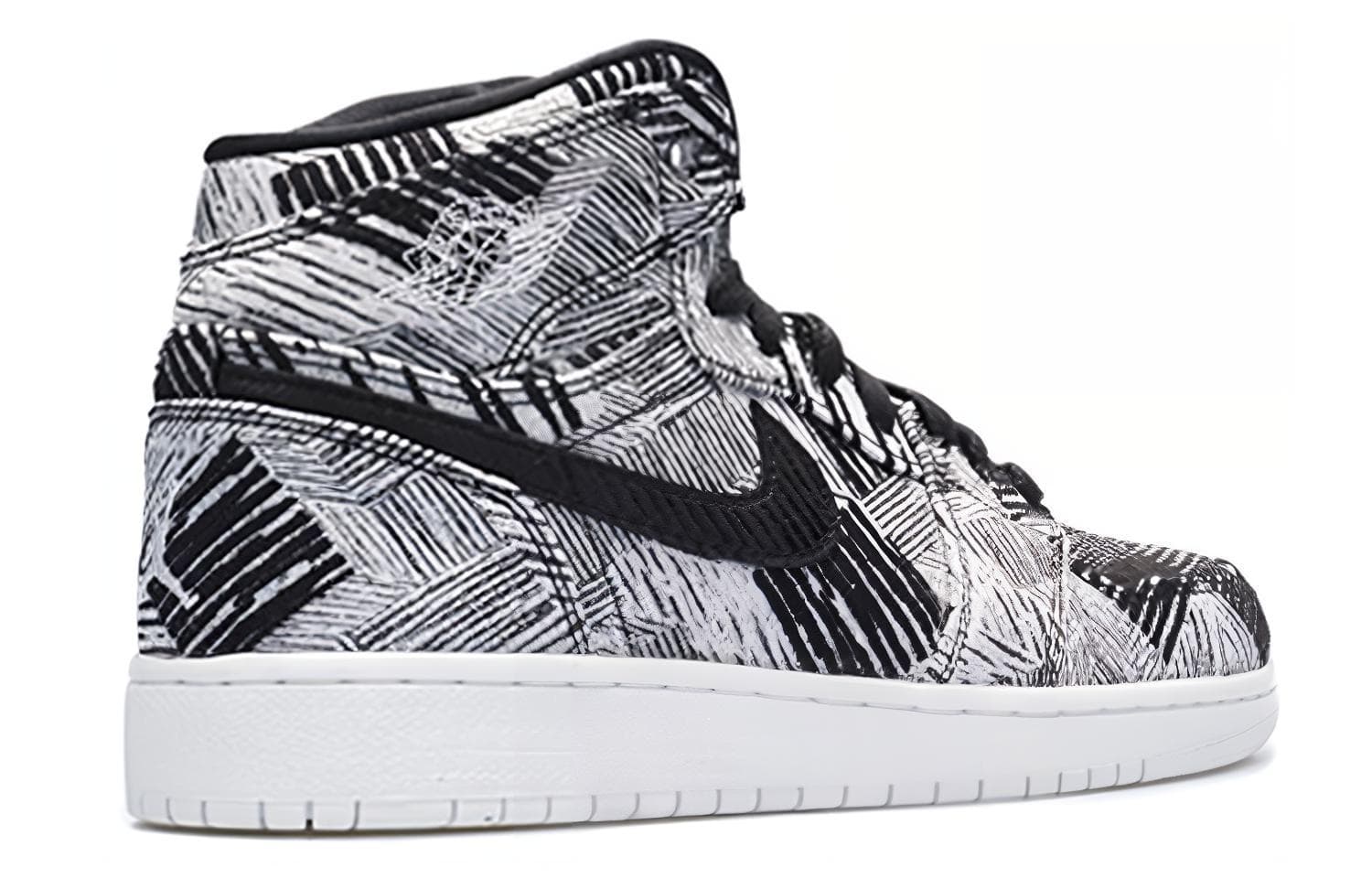 Кроссовки для баскетбола Jordan Air Jordan 1 Retro BHM GS 2015 - изображение 5