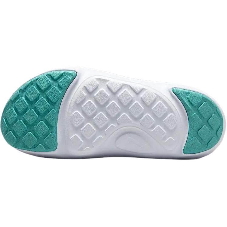Сандалии Nike Aqua Swoosh Мягкие и Комфортные Противоскользящие Устойчивые к Износу Низкие Детские Сандалии Белые и Синие Детские - изображение 6