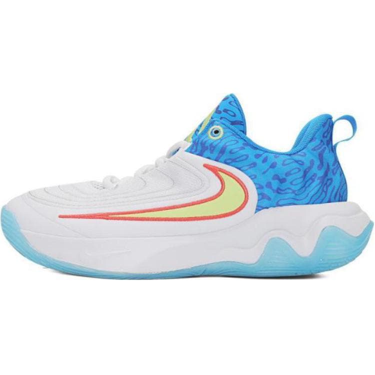Кроссовки для баскетбола Nike Giannis Immortality 4 противоскользящие низкие детские баскетбольные кроссовки белого цвета - изображение 1