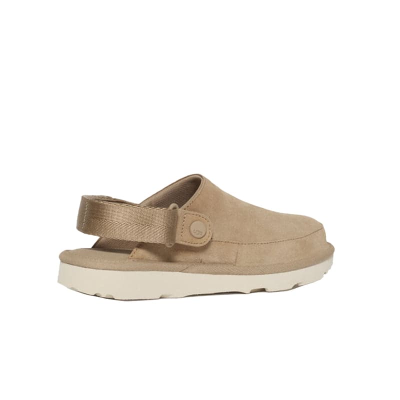 Кроссовки UGG Goldenstar Clog Амортизация Износостойкий Низкий Топ Детская Обувь для Повседневной Жизни Бежевого Цвета Детская - изображение 3