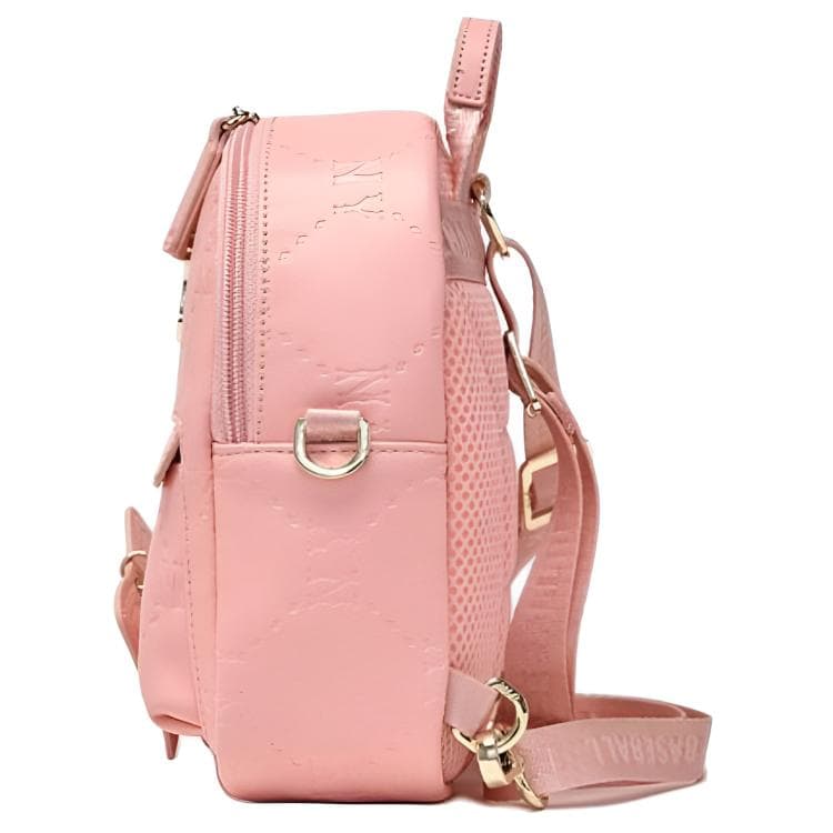 Рюкзак MLB Artificial Leather Backpack Mini Version Baby Pink MLB Искусственная кожа Рюкзак Мини-версия Малыш Розовый - изображение 2