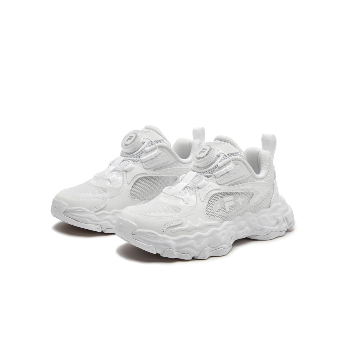 Кроссовки FILA KIDS Амортизация и Легкость Низкий Топ Детская Беговая Обувь FILA Белая Детская Возраст 3-7 Лет - изображение 3