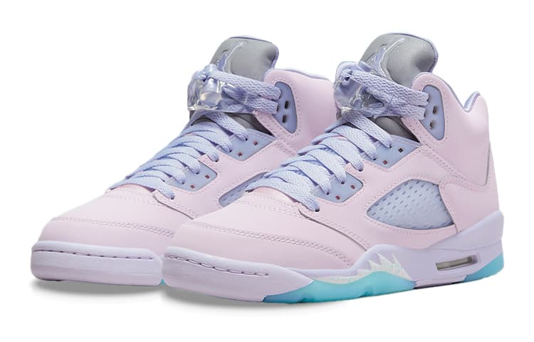 Кроссовки для баскетбола Jordan Air Jordan 5 Retro SE "Regal Pink" GS - изображение 5