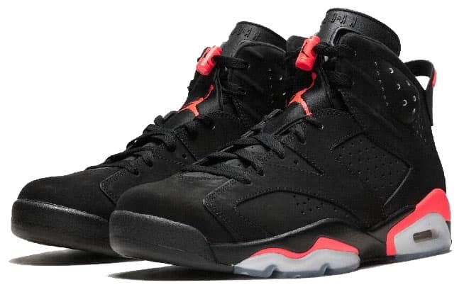 Кроссовки для баскетбола Jordan Air Jordan 6 Retro Infrared Black GS - изображение 4