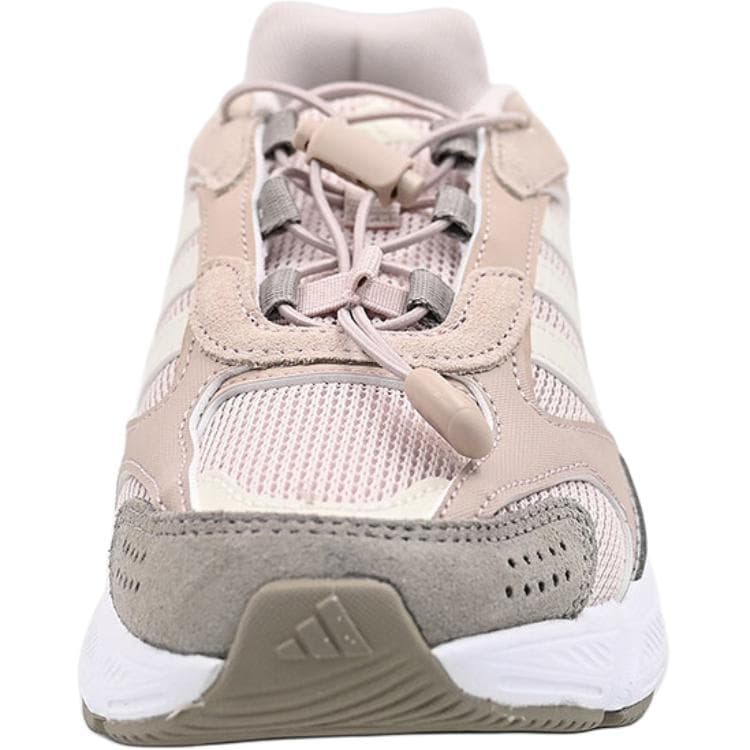 Кроссовки Adidas Cloudfoam Аbrasion Resistant Низкие Кроссовки для Беговых Занятий для Детей Розовые Малыш - изображение 3