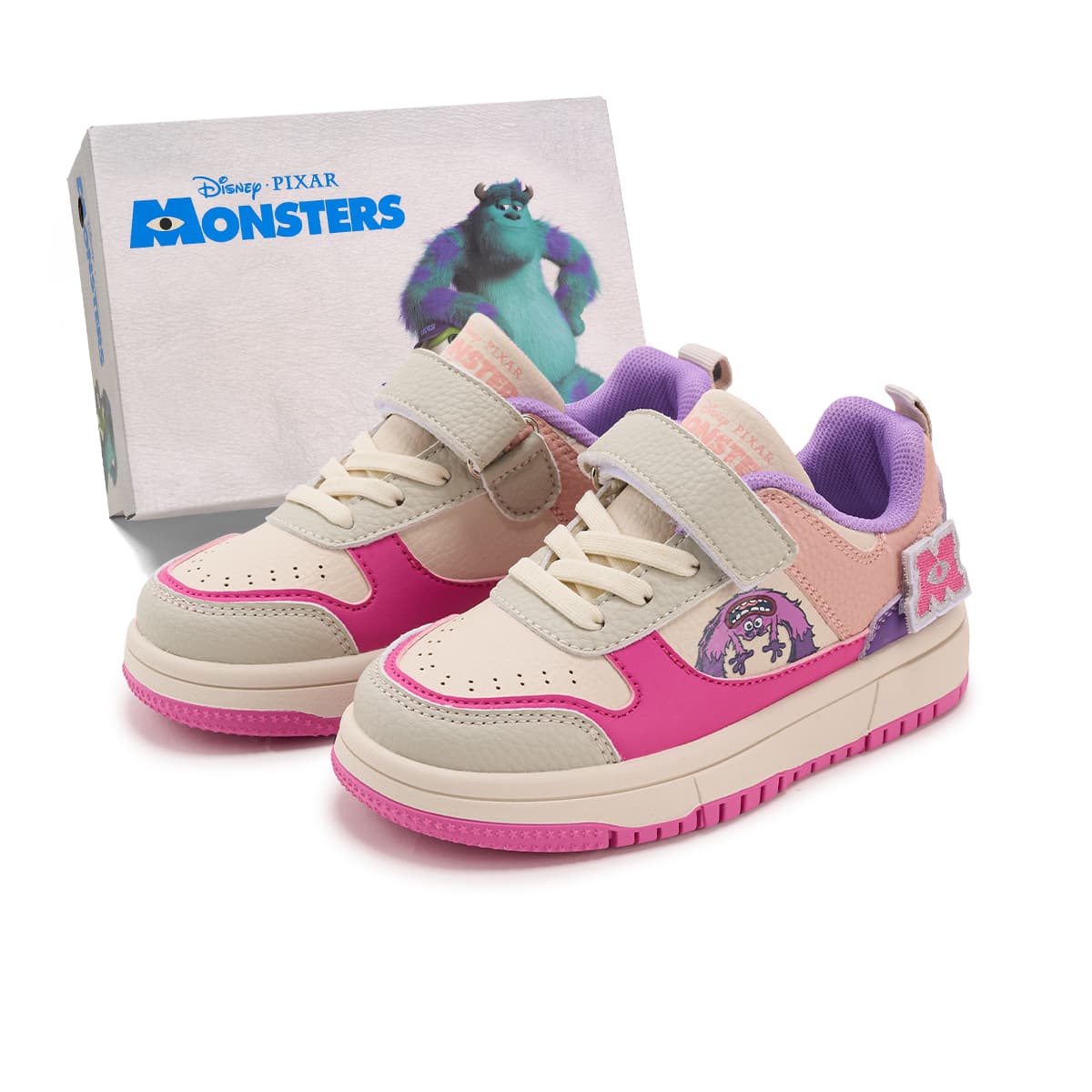 Кроссовки Disney Monsters Inc. Collection Синтетическая кожа Противоскользящая Анти-КИК Амортизация Устойчивость к истиранию - изображение 2