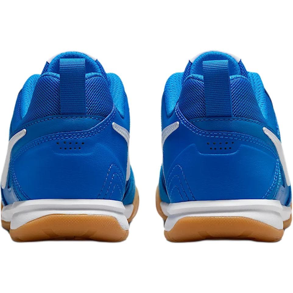 Бутсы Nike Gato Low Топ Детская футбольная обувь Кине-синий Гель-желтый Белый Детская - изображение 5
