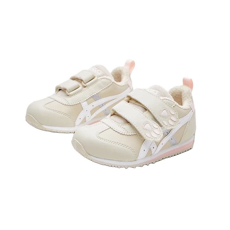 Кроссовки Asics Suku2 противоскользящие анти-КИК противоскользящие анти-КИК низкие детские повседневные туфли бежевого цвета - изображение 4