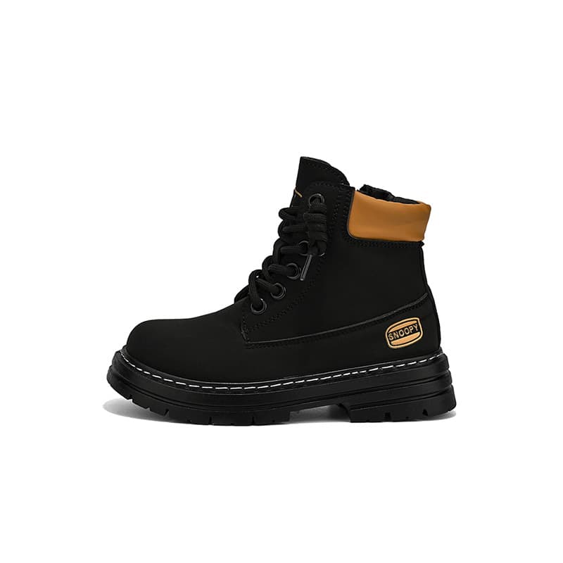 SNOOPY Детские кожаные сапоги High Top Kids - изображение 1