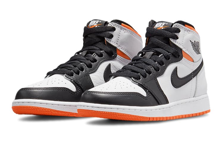 Кроссовки для баскетбола Jordan Air Jordan 1 Retro High OG "Electro Orange" GS - изображение 8