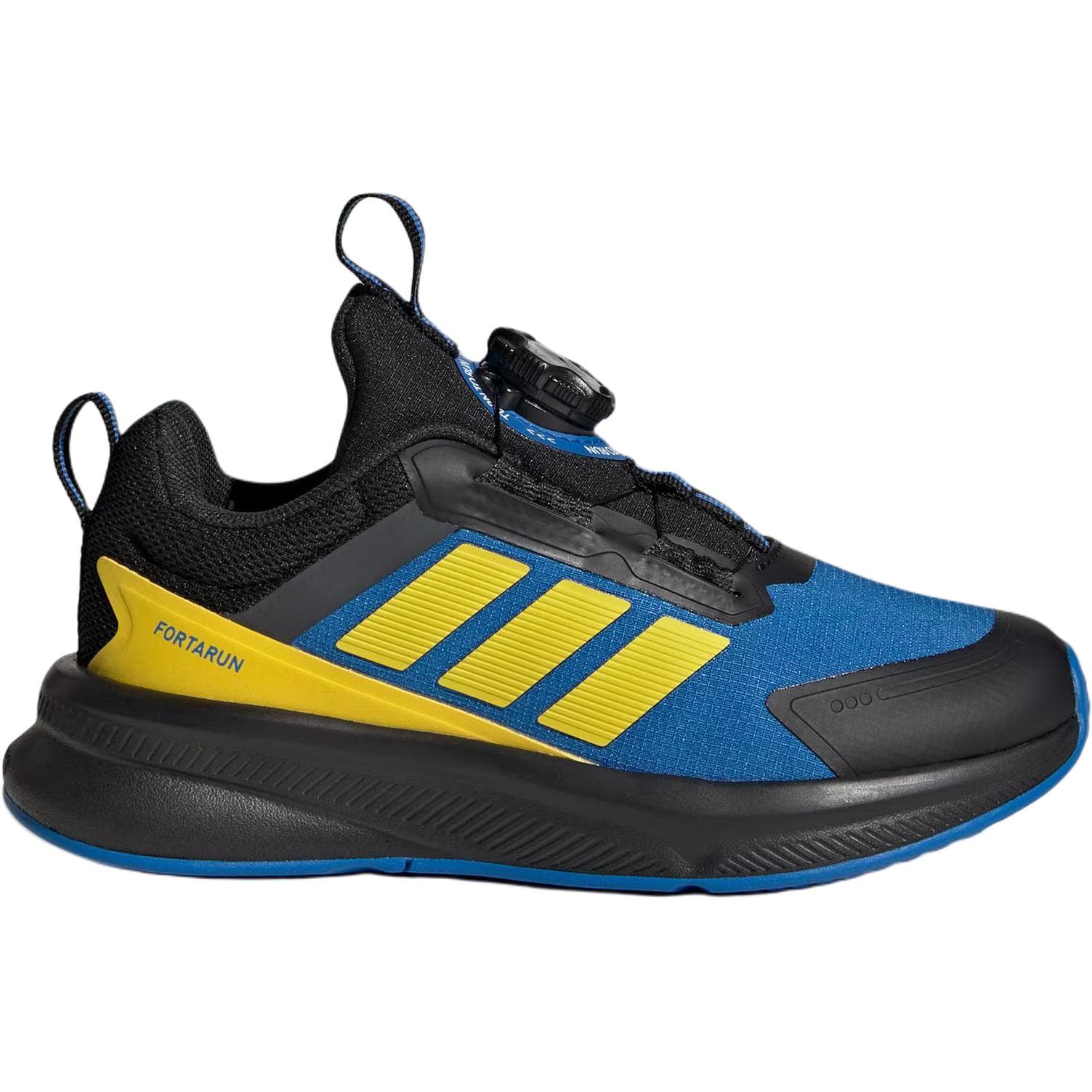 Кроссовки Adidas FORTARUN 4,0 Low Топ Детские беговые кроссовки Чёрно-синий - изображение 2