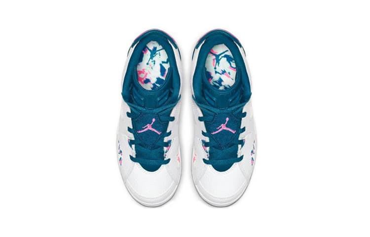 Кроссовки для баскетбола BP Air Jordan 6 Retro Green Abyss - изображение 4