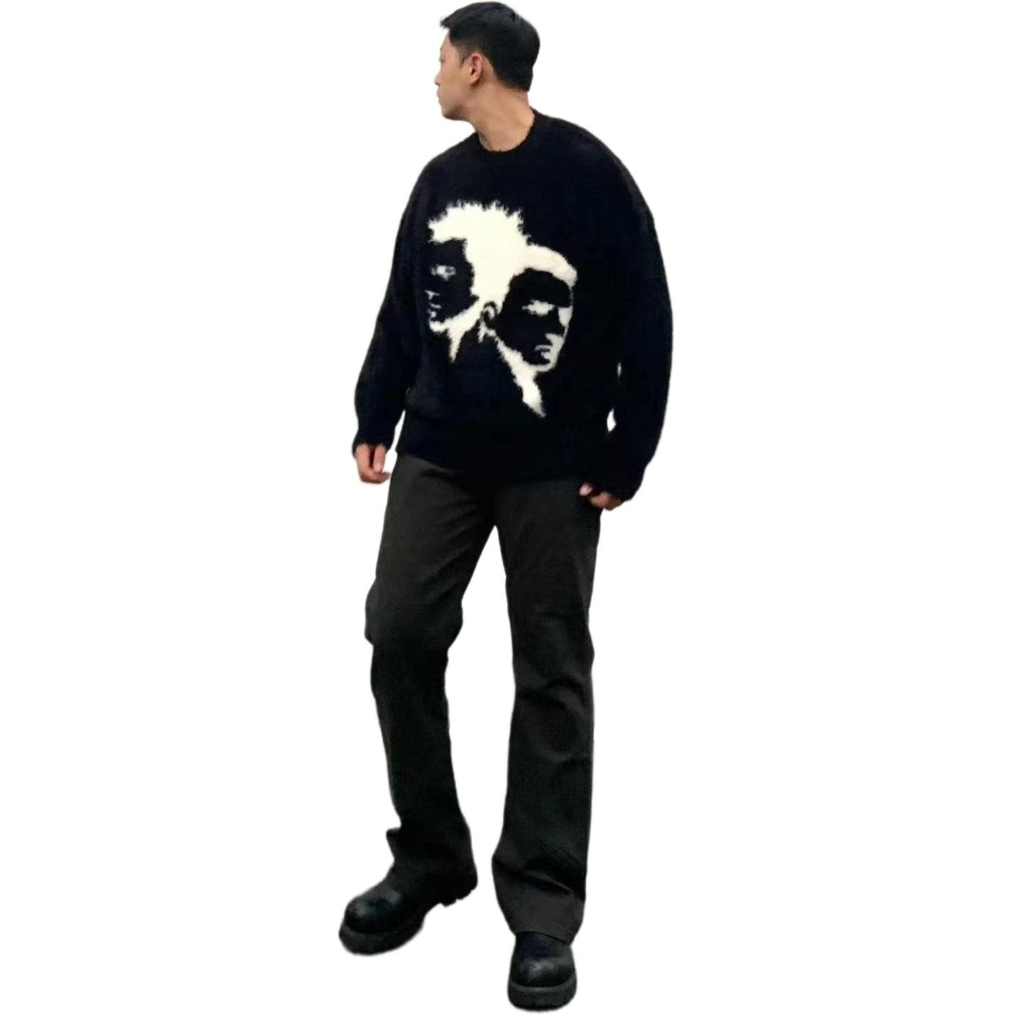 ANYWEARLAB Трикотаж Мужской Черный - изображение 8
