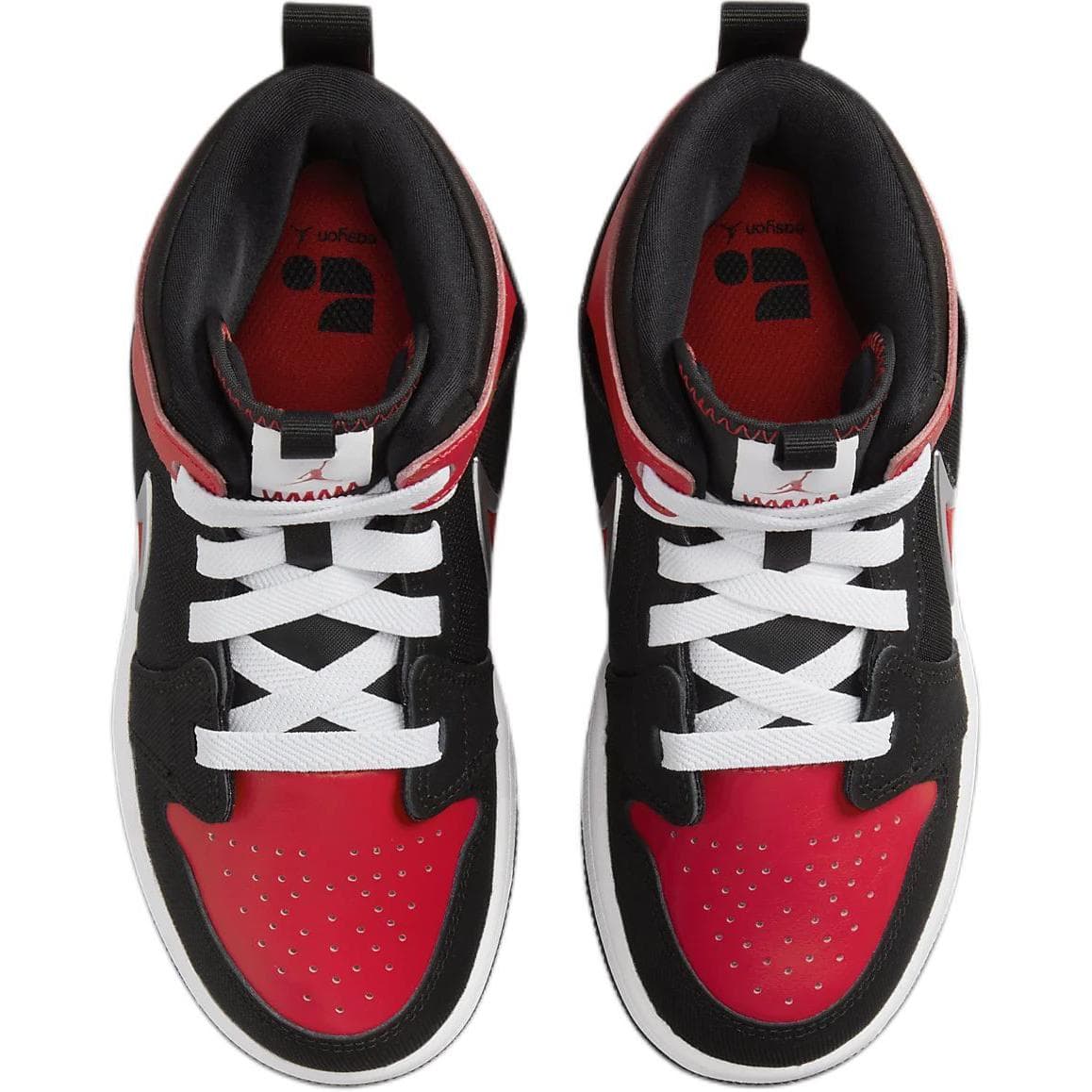Кроссовки Jordan Air Jordan 1 Амортизация Дышащий Поддержка Устойчивый к истиранию Высокий верх Детские повседневные кроссовки - изображение 5