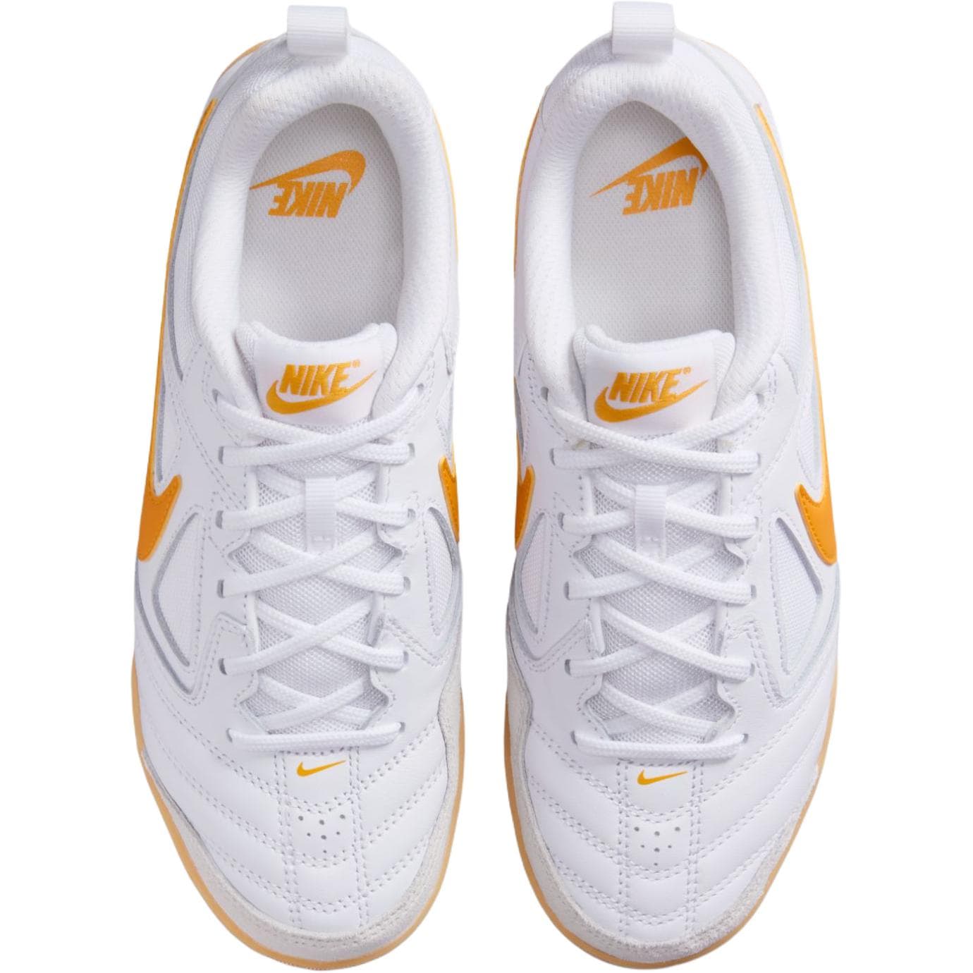 Кроссовки Nike Gato Мягкие и Комфортные Низкие Детские Лайфстайл Кроссовки Белый Желтый Детский - изображение 4