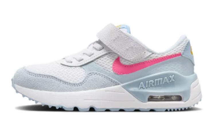 Кроссовки Nike Air Max SYSTM Удобные Круглые Пальцы Устойчивые к Износу Низкие Кроссовки для Детей Лайфстайл Синий - изображение 1